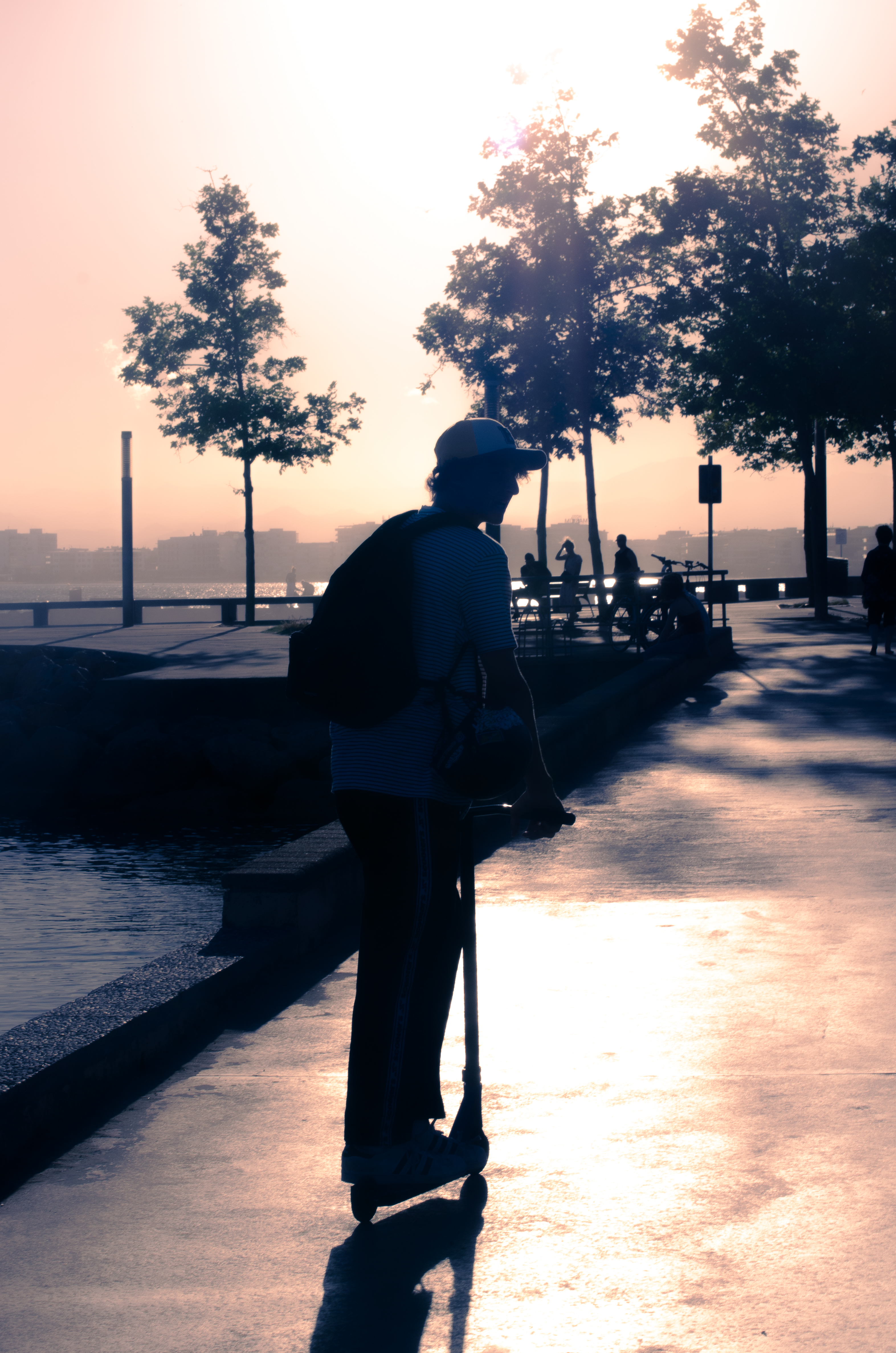 Camille Scooters en action